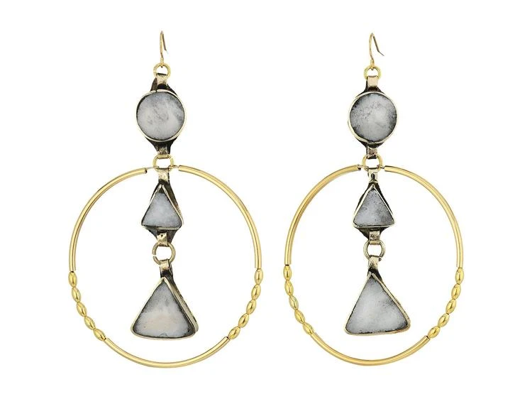 商品Vanessa Mooney|The Strawberry Fields Earrings,价格¥265,第1张图片