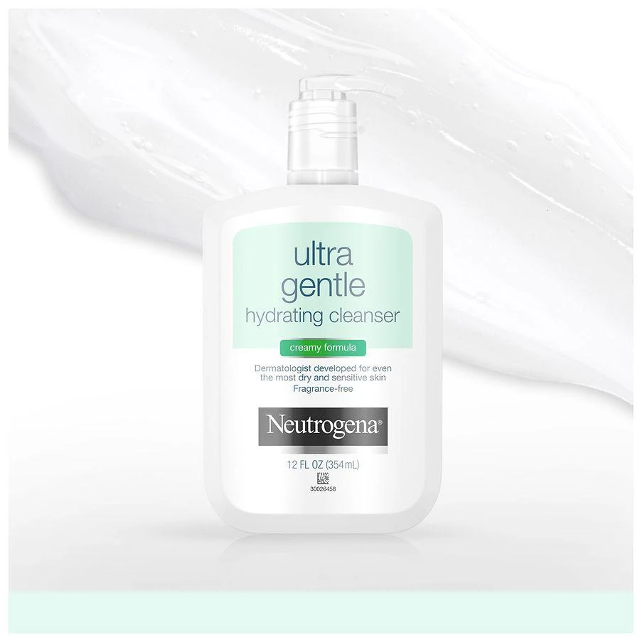 商品Neutrogena|Ultra Gentle Hydrating Creamy Facial Cleanser Fragrance-Free,价格¥54,第2张图片详细描述