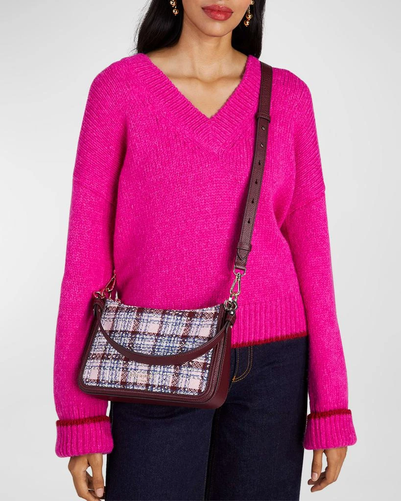 商品Kate Spade|tweed zip crossbody bag,价格¥694,第2张图片详细描述