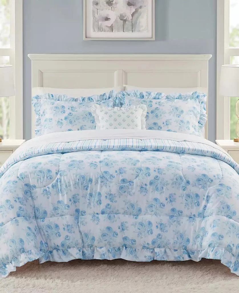 商品JLA Home|Mia Ruffle 4-Pc. Comforter Set, Exclusively at Macy’s,价格¥133,第1张图片