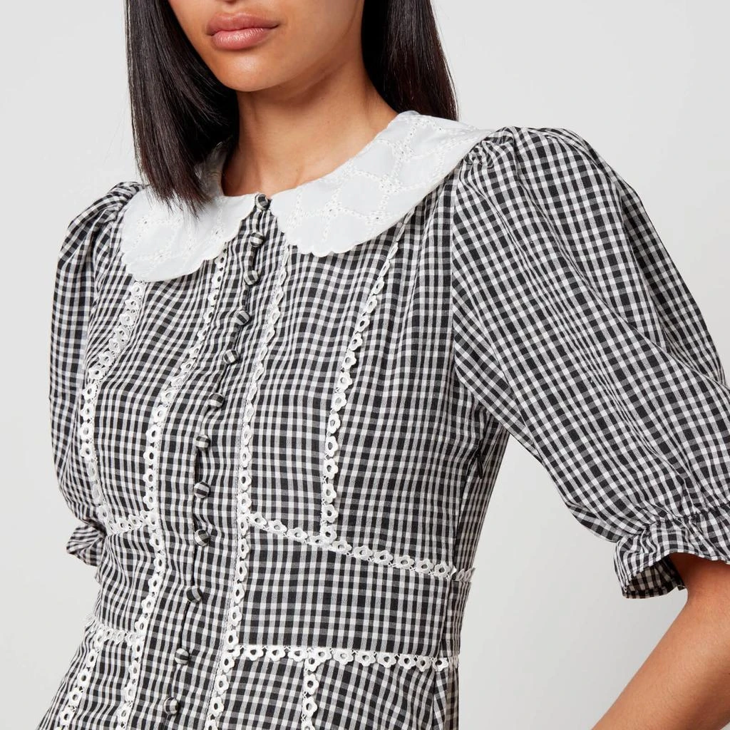 商品Sister Jane|Sister Jane Candia Gingham Woven Midi Dress,价格¥570,第3张图片详细描述