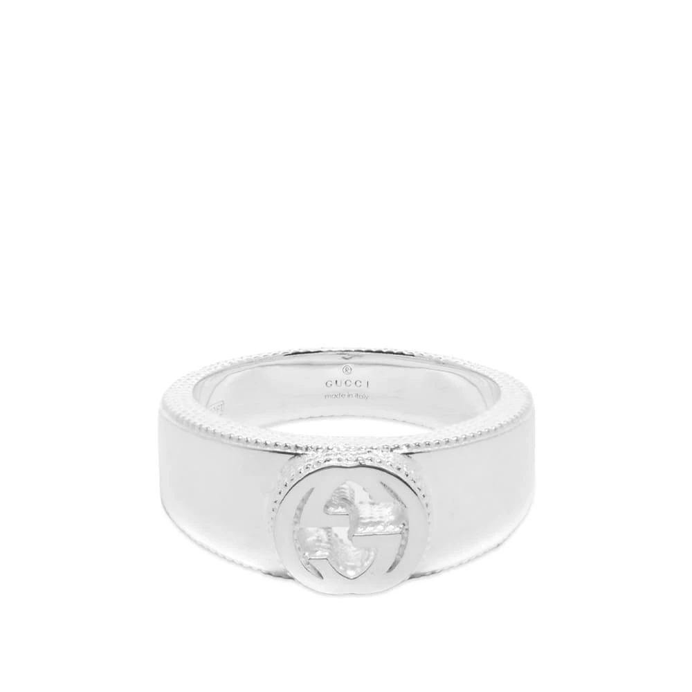 商品Gucci|Gucci Jewellery Gucci Interlocking G Motif Ring,价格¥1640,第1张图片