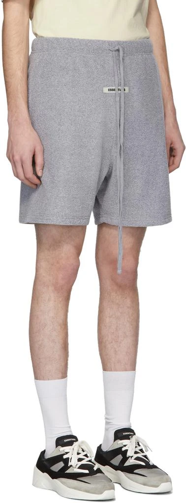 商品Essentials|Grey Polar Fleece Shorts 休闲裤,价格¥537,第2张图片详细描述