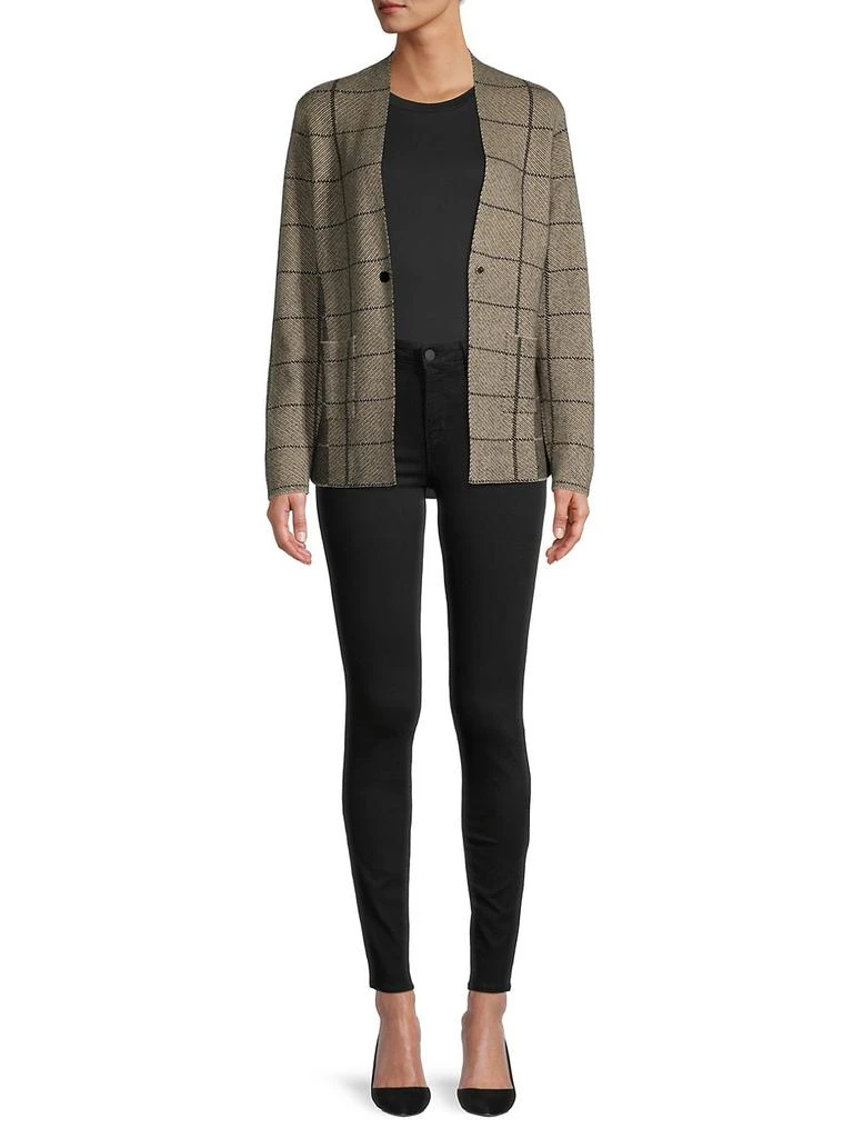 商品NIC+ZOE|Placed Plaid Blazer,价格¥925,第2张图片详细描述