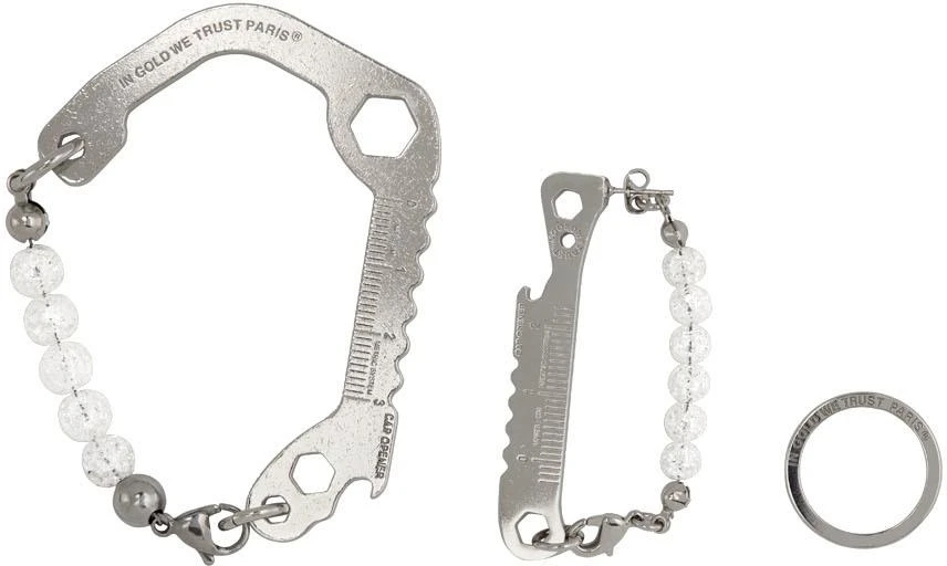 商品IN GOLD WE TRUST PARIS|SSENSE Exclusive Carabiner Set,价格¥1378,第1张图片