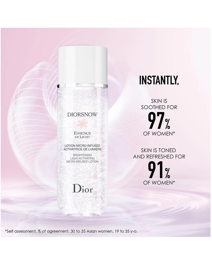 商品Dior|DIORSNOW Essence of Light Micro-infused Lotion, 5.9 oz.,价格¥525,第3张图片详细描述