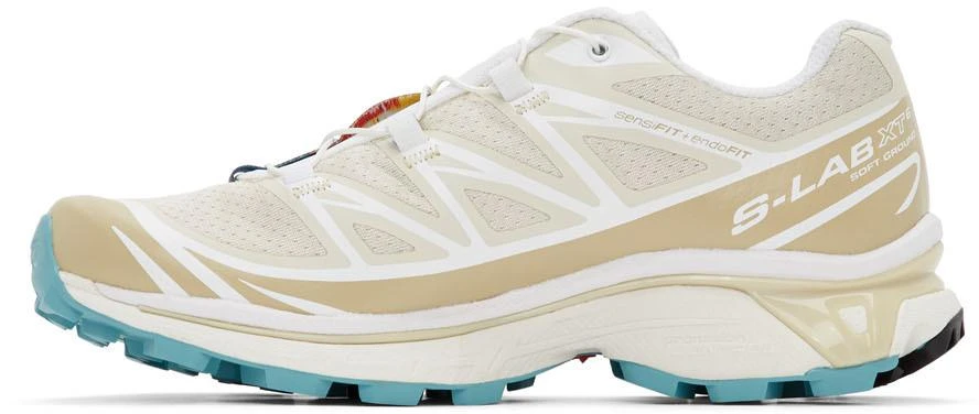 商品Salomon|Beige Limited Edition XT-6 ADV Sneakers 运动鞋,价格¥1271,第3张图片详细描述