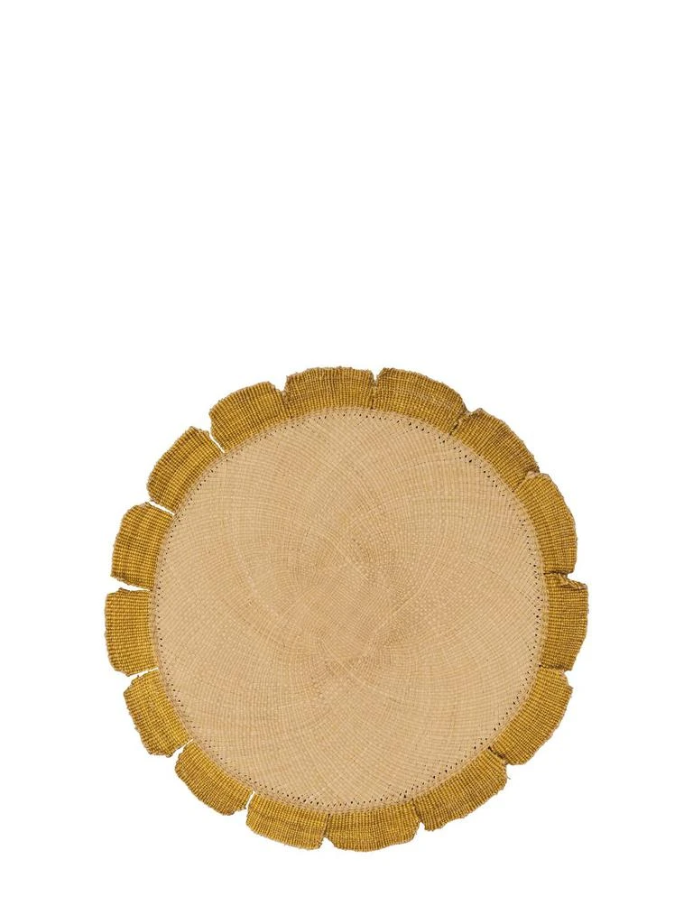 商品JOHANNA ORTIZ|Set Of 2 Mustard Orpua Placemats,价格¥1922,第1张图片
