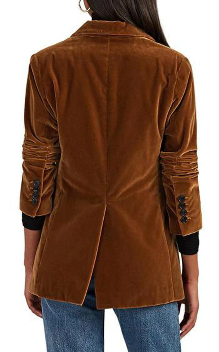 商品Nili Lotan|Elijah Velvet Blazer,价格¥5871,第3张图片详细描述