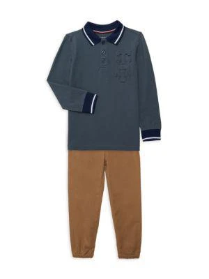 商品Tommy Hilfiger|Little Boy’s 2-Piece Polo & Pants Set,价格¥221,第1张图片