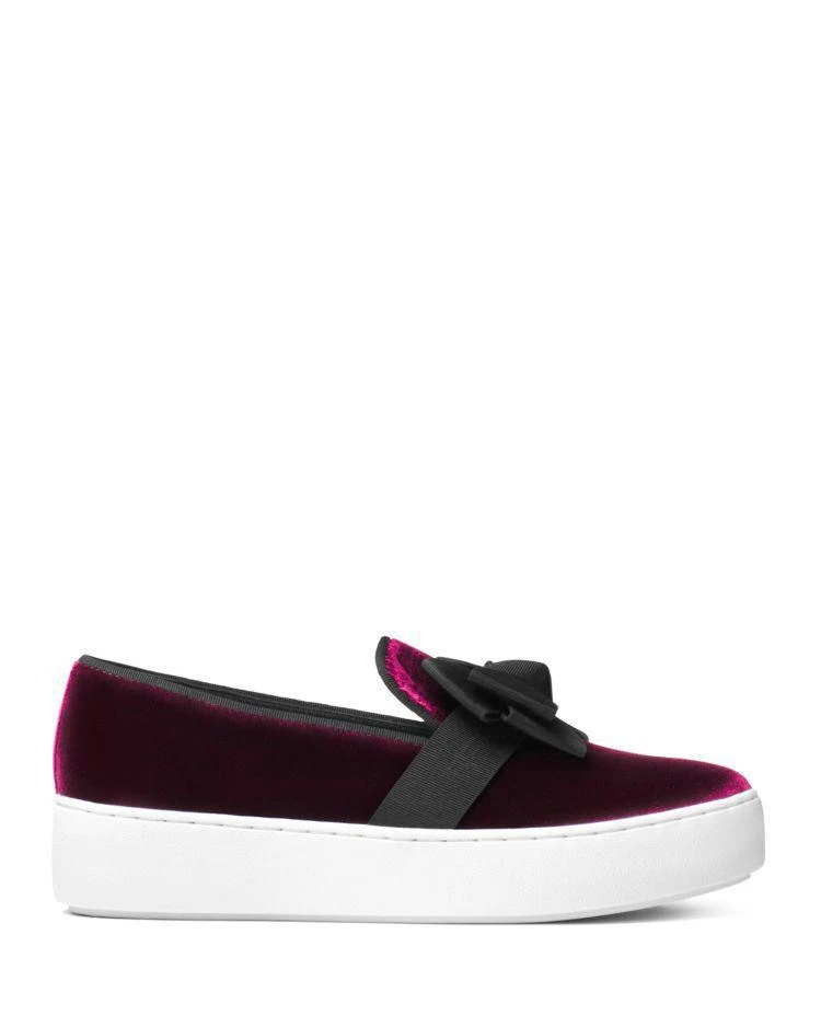 商品Michael Kors|Michael Kors Collection Women's Val Velvet Slip-On Sneakers ,价格¥823,第2张图片详细描述