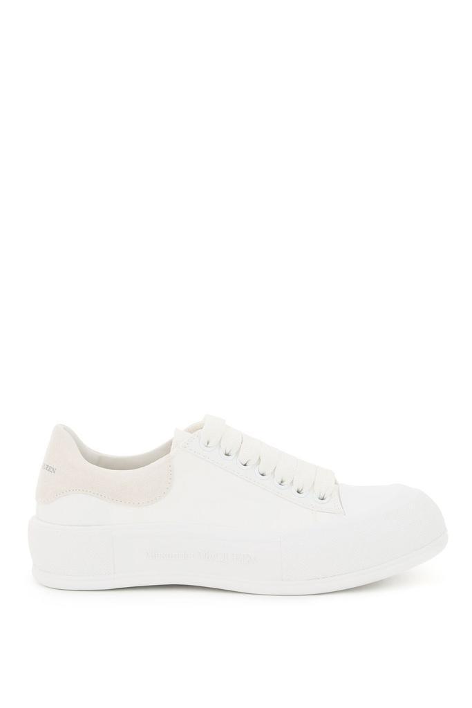 商品Alexander McQueen|CANVAS SKATE SNEAKERS,价格¥2614,第1张图片