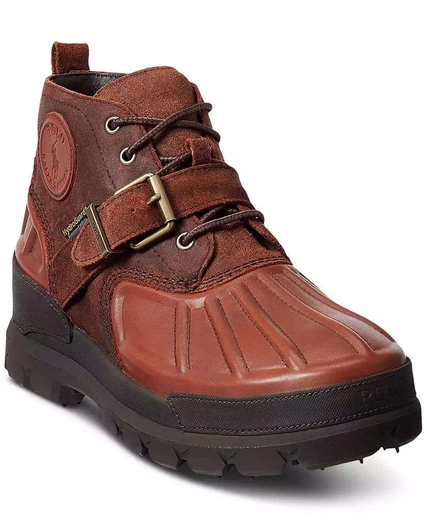 商品Ralph Lauren|Men's Oslo Low Waterproof Leather & Suede Boot,价格¥1550,第1张图片