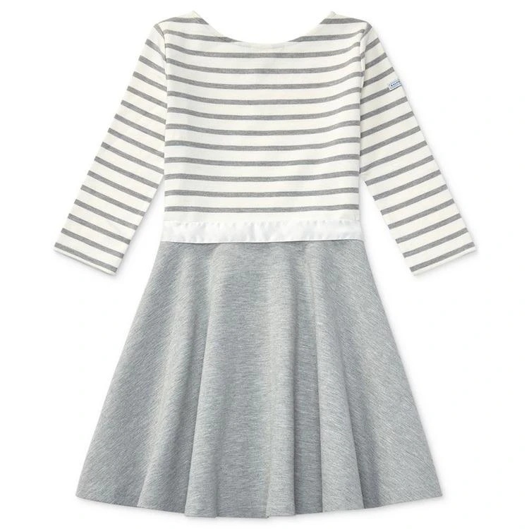 商品Ralph Lauren|Ralph Lauren Striped Fit & Flare Dress, Big Girls,价格¥166,第2张图片详细描述