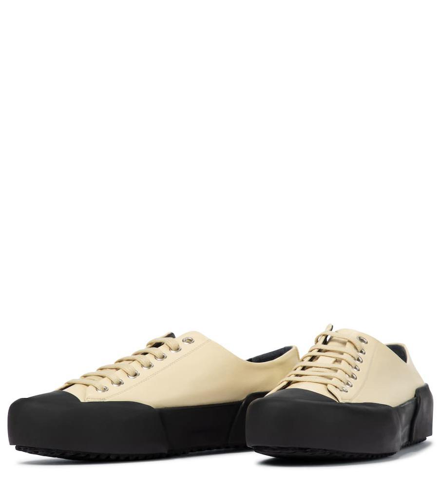 商品Jil Sander|Leather platform sneakers,价格¥2695,第7张图片详细描述