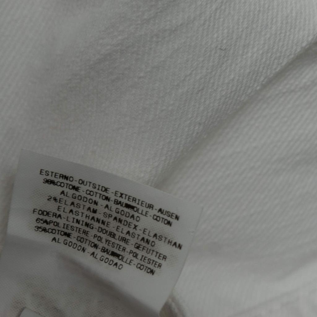 Just Cavalli White Denim Flared Maxi Skirt L商品第6张图片规格展示