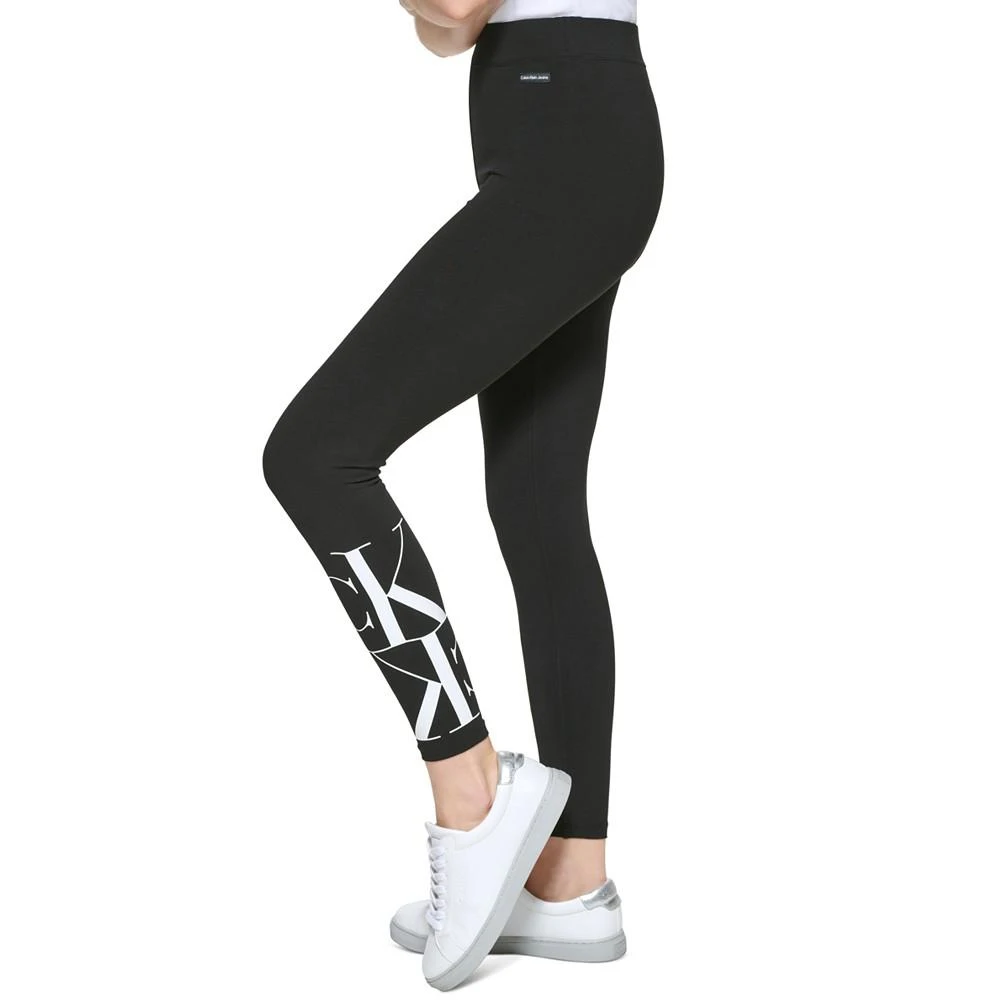 商品Calvin Klein|Petite Logo-Print Leggings,价格¥444,第3张图片详细描述