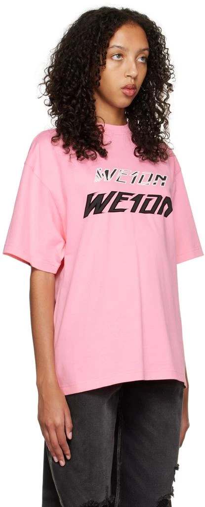 商品We11done|Pink Speed T-Shirt,价格¥660,第2张图片详细描述