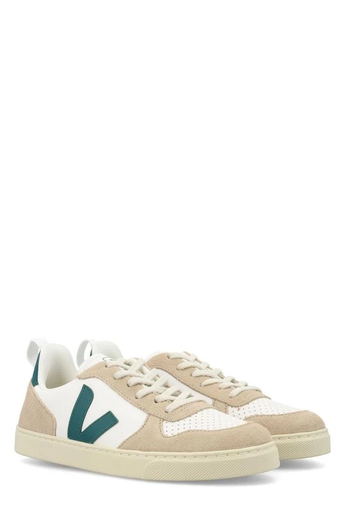 商品Veja|Veja Kids V-10 Lace-Up Sneakers,价格¥448,第3张图片详细描述