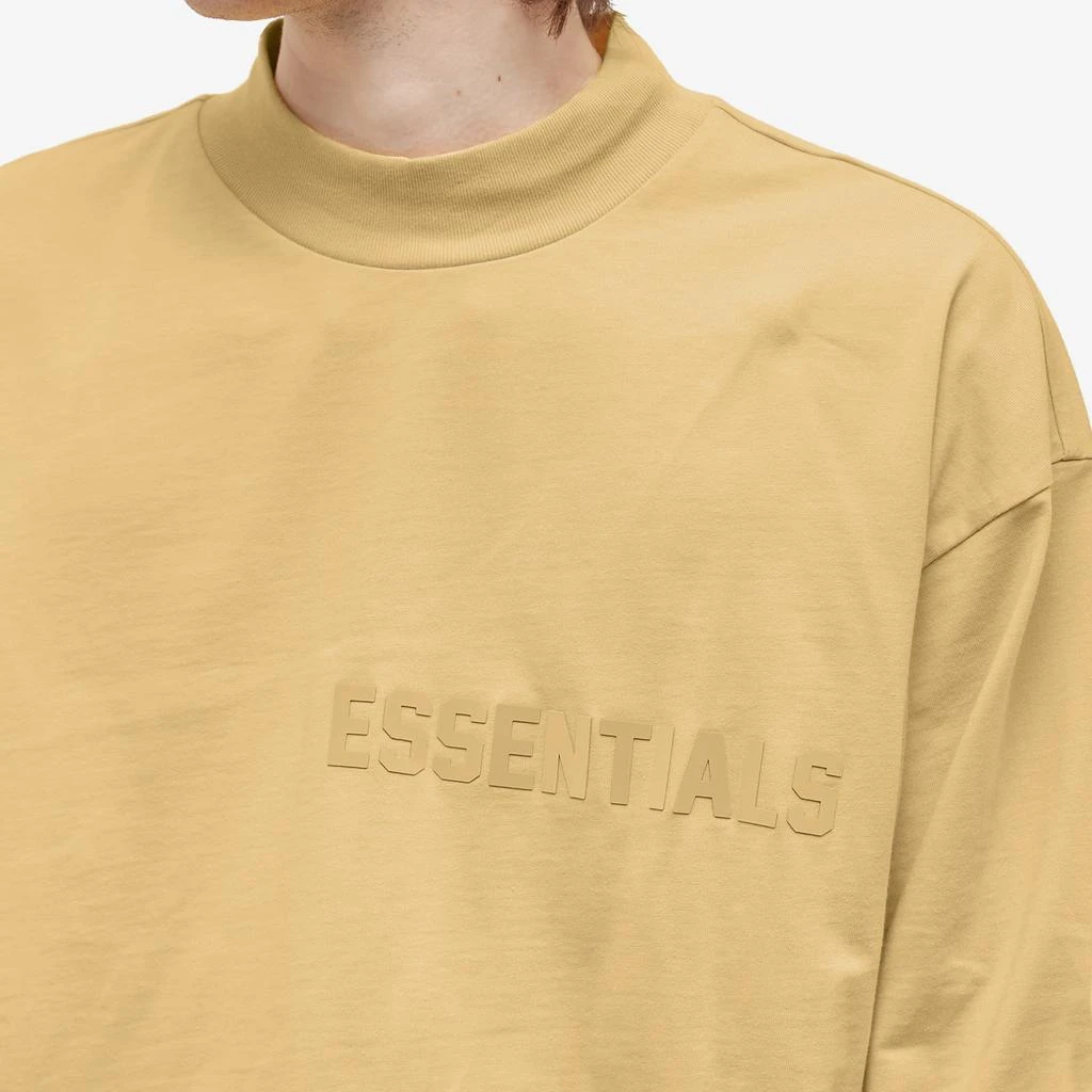 商品Essentials|Fear of God Essentials Long Sleeve T-Shirt - Light Tuscan,价格¥393,第5张图片详细描述