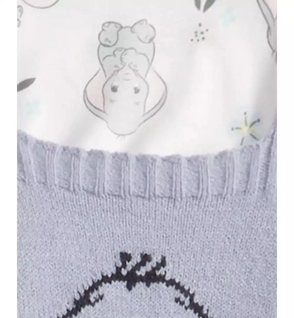 Baby Girls Dumbo Knit Shirt & Overalls 2-Pc Set 商品