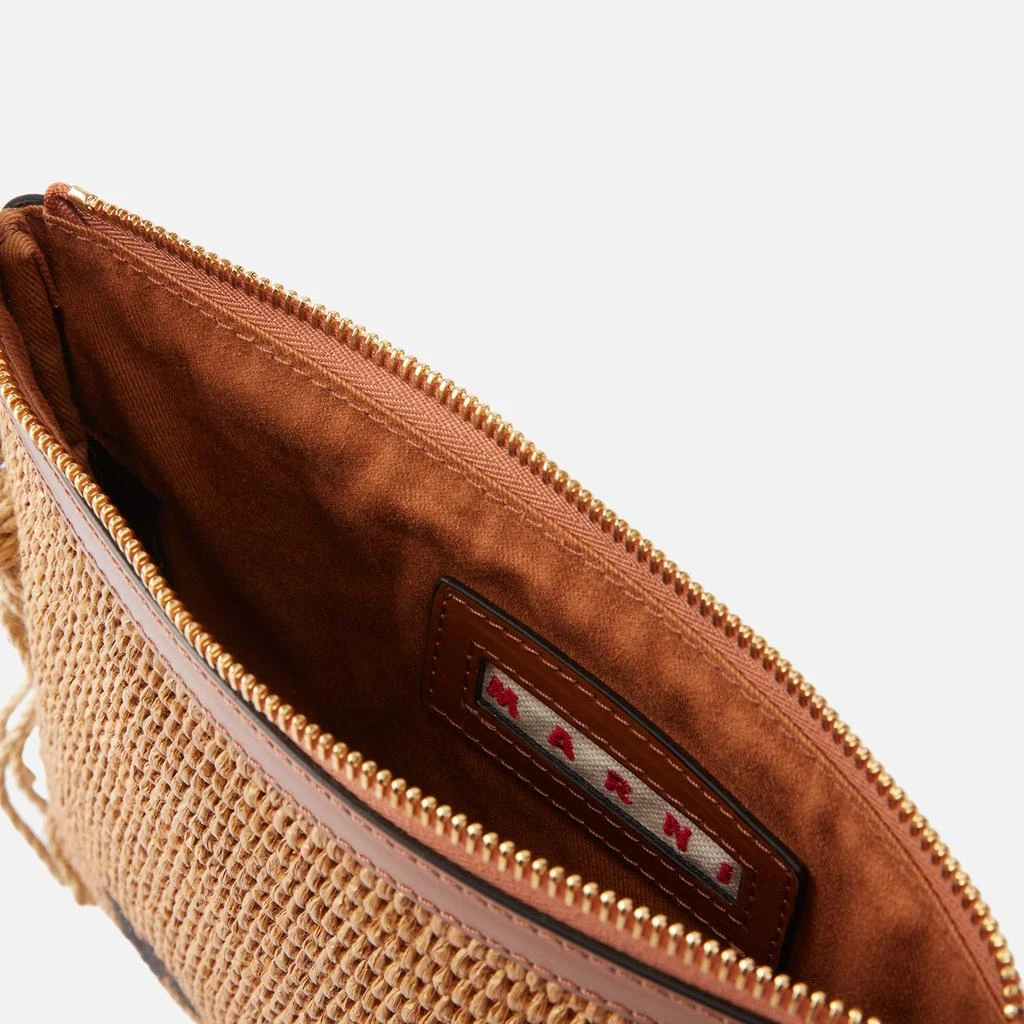 商品Marni|Marni Marcel Raffia and Leather Crossbody Bag,价格¥4367,第4张图片详细描述