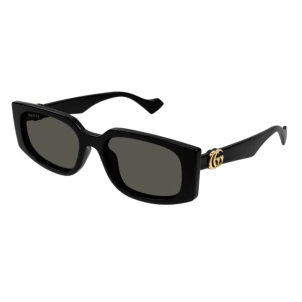 商品Gucci|Gucci Eyewear Rectangular Frame Sunglases,价格¥1550,第2张图片详细描述