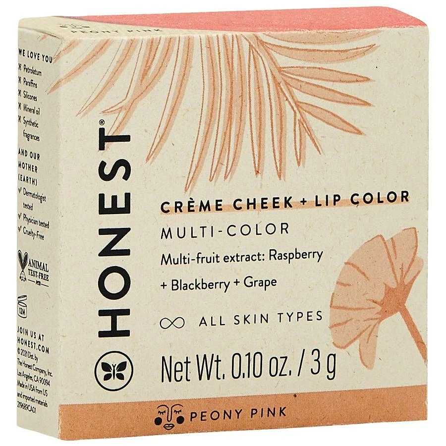 商品Honest Beauty|Creme Cheek + Lip Color,价格¥157,第5张图片详细描述