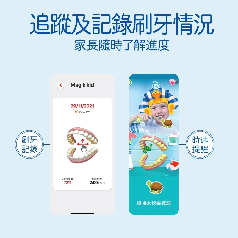 商品[国内直发] Colgate|Colgate高露洁魔法泡泡互动式儿童牙刷1部,价格¥372,第5张图片详细描述
