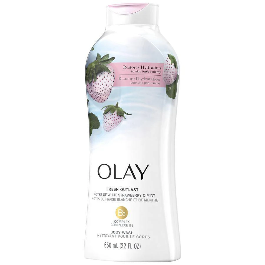 Fresh Outlast Body Wash White Strawberry & Mint 商品