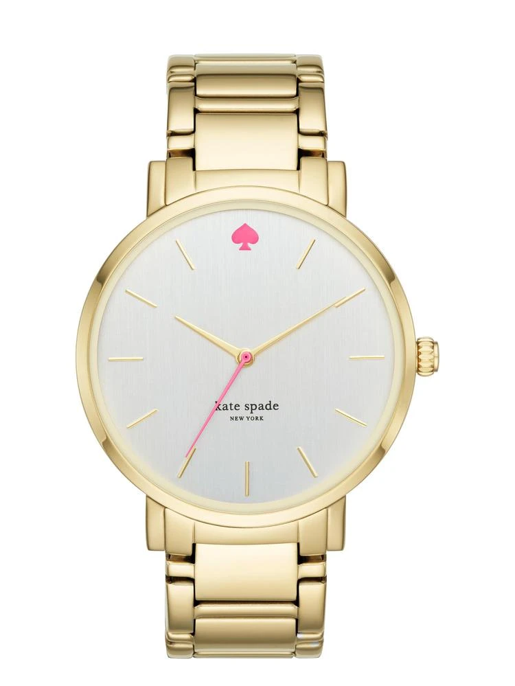 商品Kate Spade|gold gramercy watch,价格¥923,第1张图片