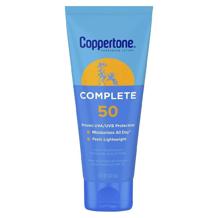 商品Coppertone|Complete Sunscreen Lotion SPF 50,价格¥93,第1张图片
