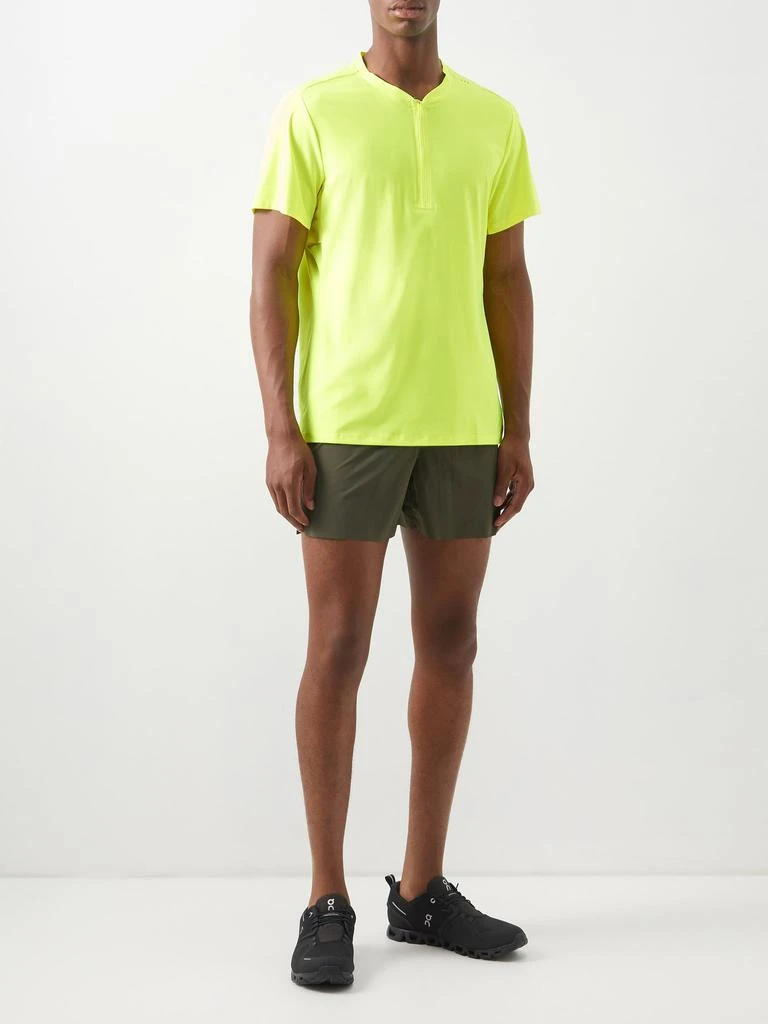 商品Lululemon|Zipped technical-jersey polo shirt,价格¥650,第2张图片详细描述