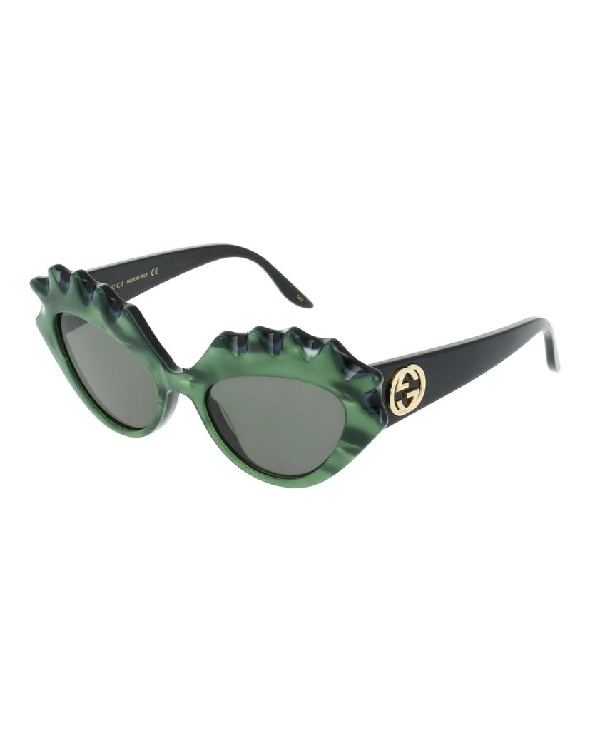 商品Gucci|Cat Eye-Frame Acetate Sunglasses,价格¥1363,第2张图片详细描述