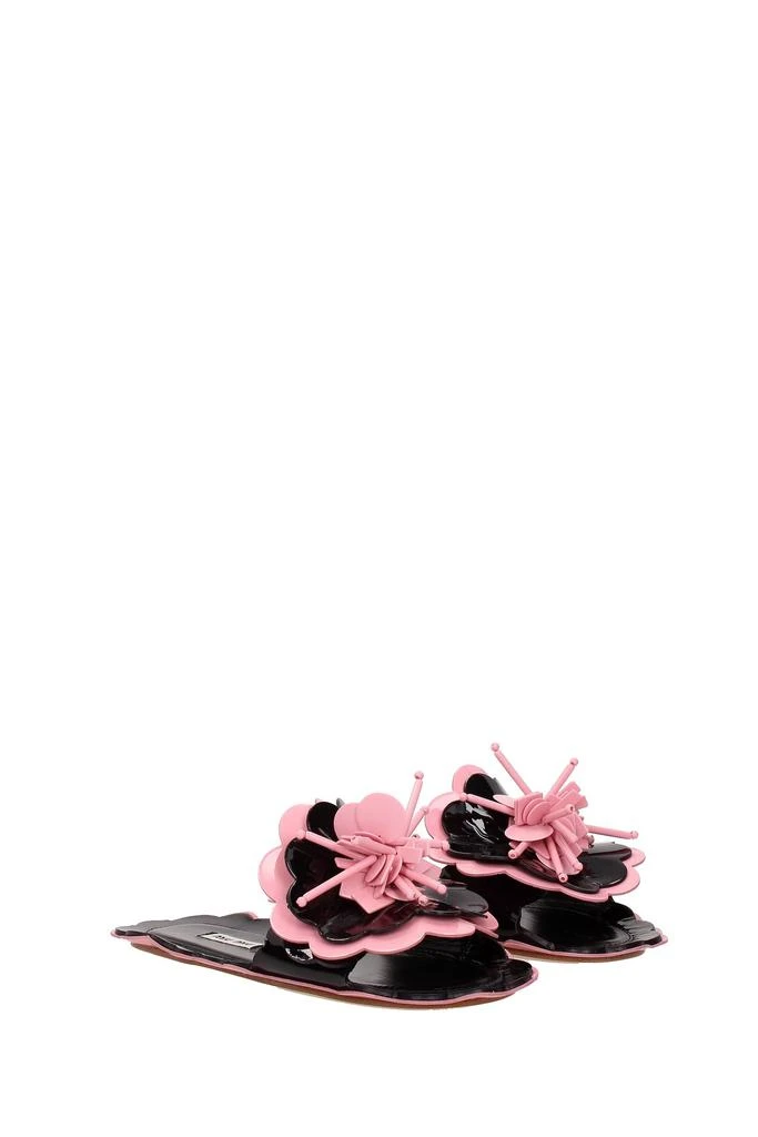 商品Miu Miu|Slippers and clogs Patent Leather Pink,价格¥2501,第2张图片详细描述