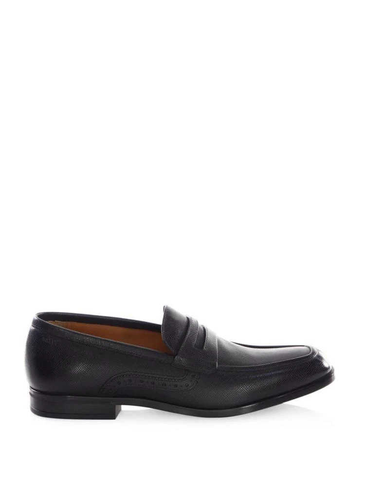 商品Bally|Lauto Saffiano Leather Penny Loafers,价格¥1855,第5张图片详细描述