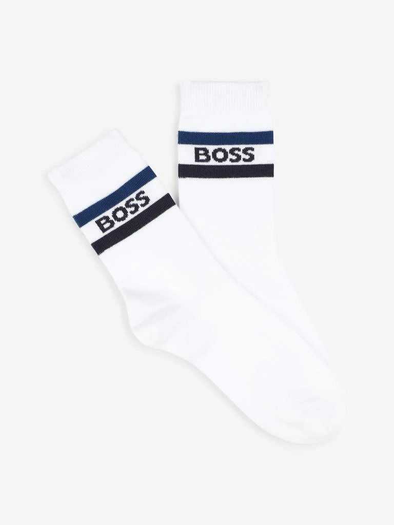 商品Hugo Boss|BOSS Boys 3 Pairs Socks Set in Navy,价格¥237,第4张图片详细描述