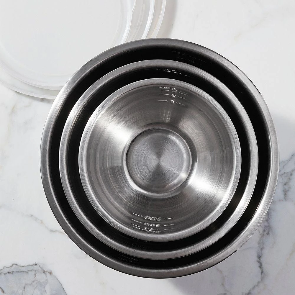 Stainless Steel Mixing Bowls, Set of 3 商品