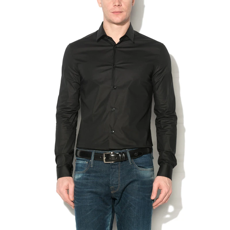 VERSACE COLLECTION 男士黑色衬衫 V300198-VT00027-V1008 商品