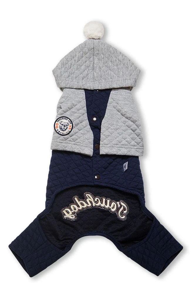 商品PET LIFE|Touchdog Quilt Hooded Full Bodied Jumpsuit,价格¥289,第2张图片详细描述