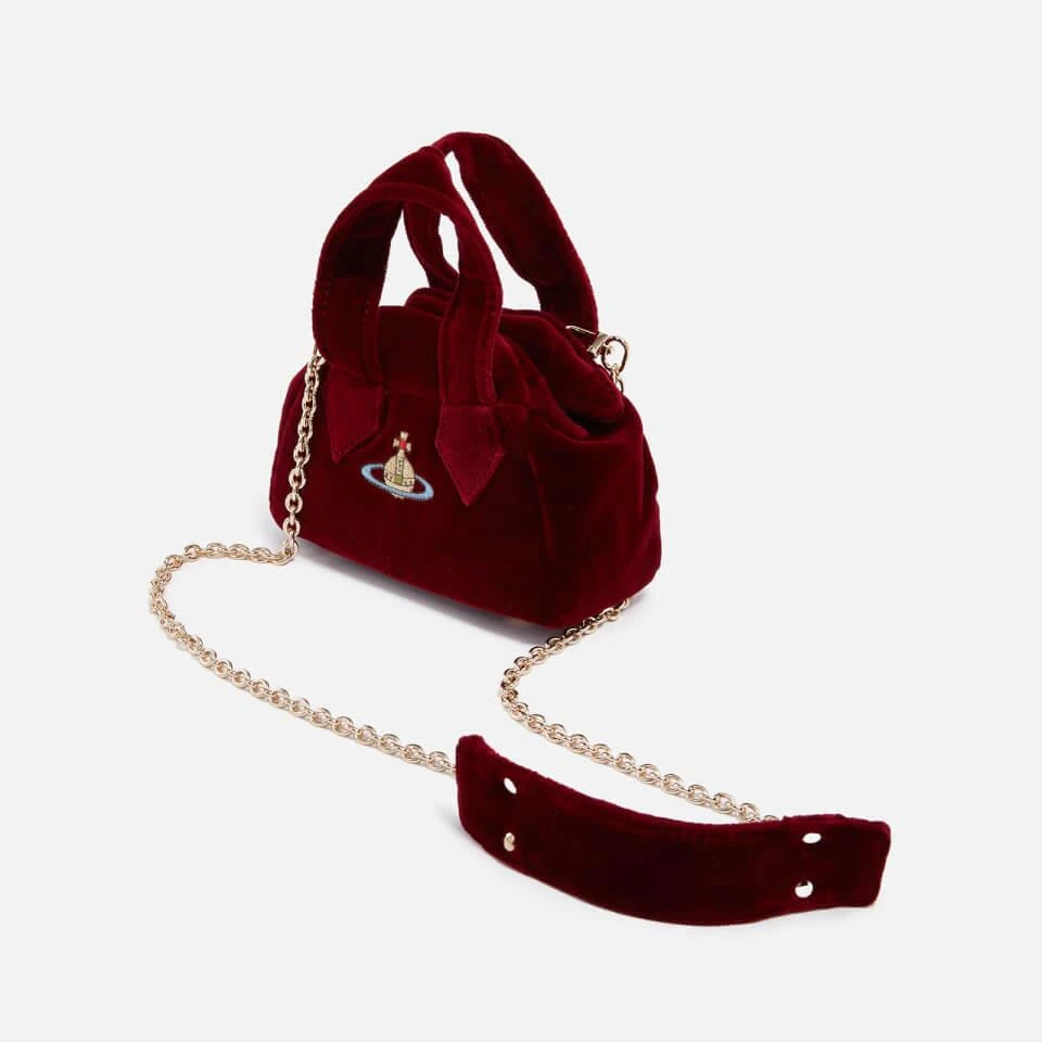 商品Vivienne Westwood|Vivienne Westwood Archive Yasmine Velvet Mini Bag,价格¥2134,第5张图片详细描述