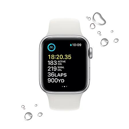 Apple Watch SE (2nd Generation) GPS + Cellular 40mm Aluminum Case with Sport Band (Choose Color and Band Size)商品第4张图片规格展示