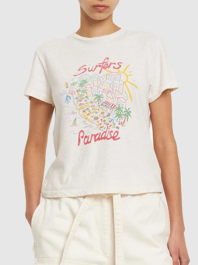 商品Re/Done|Surfers Paradise Classic Cotton T-shirt,价格¥674,第2张图片详细描述