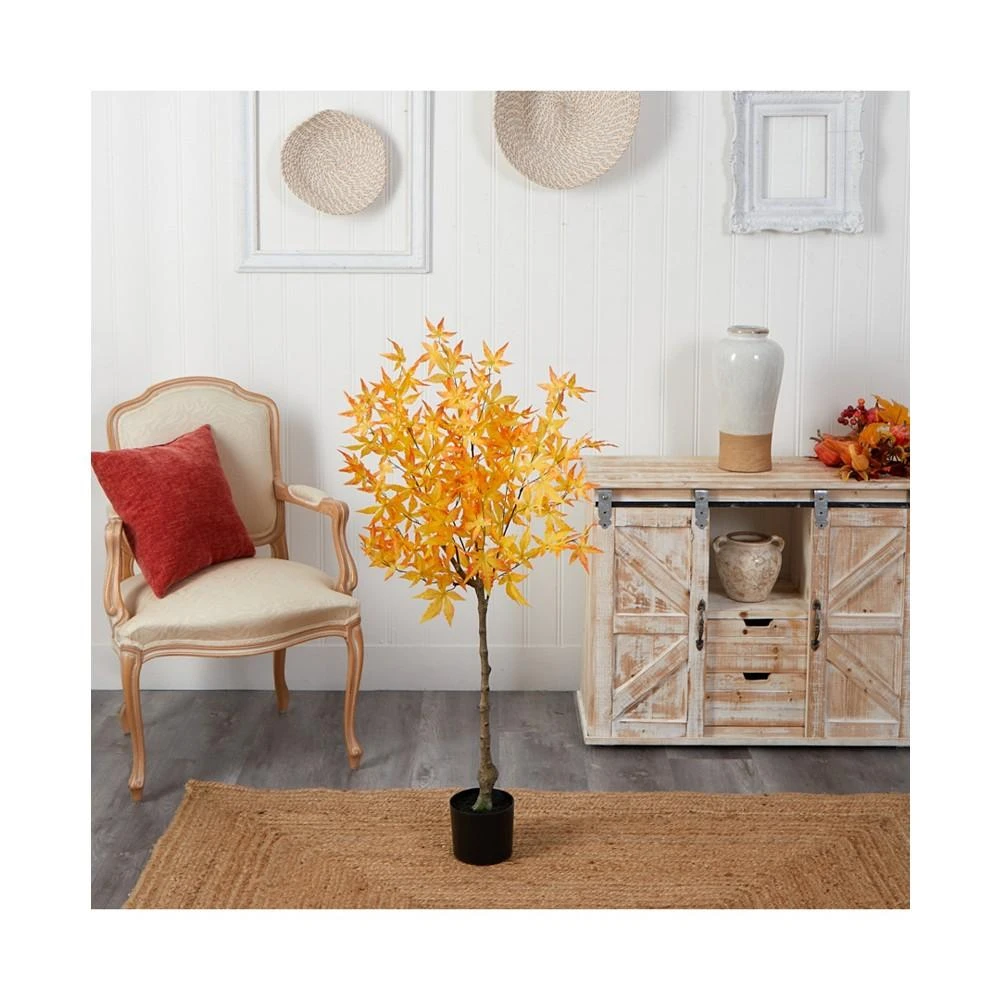 商品NEARLY NATURAL|4' Autumn Maple Artificial Tree,价格¥1083,第4张图片详细描述