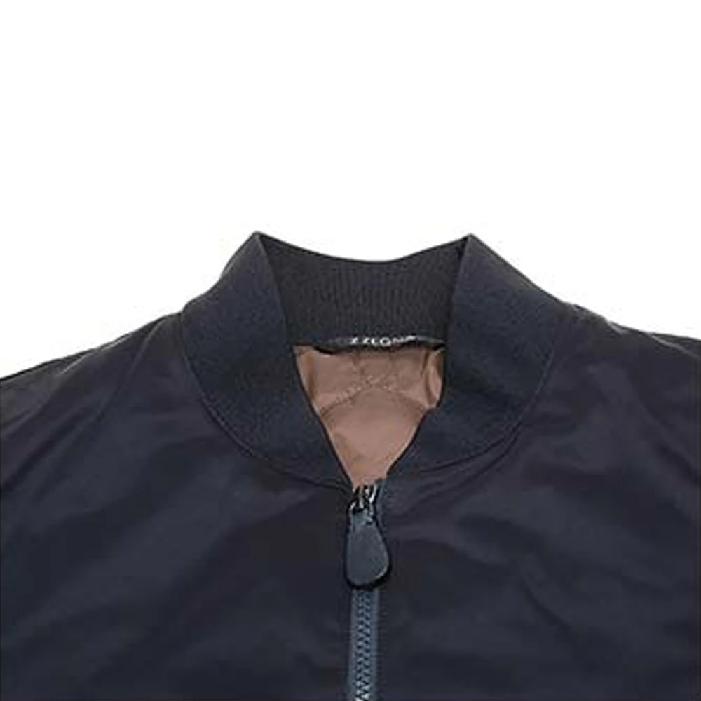 ZEGNA 男士藏蓝色聚酯纤维棒球服棉服夹克 VT011-ZZ039-B09 商品