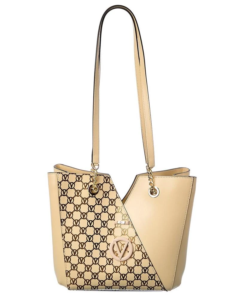 商品Mario Valentino|Valentino by Mario Valentino Sandrine Monogram Leather Shoulder Bag,价格¥3145,第1张图片