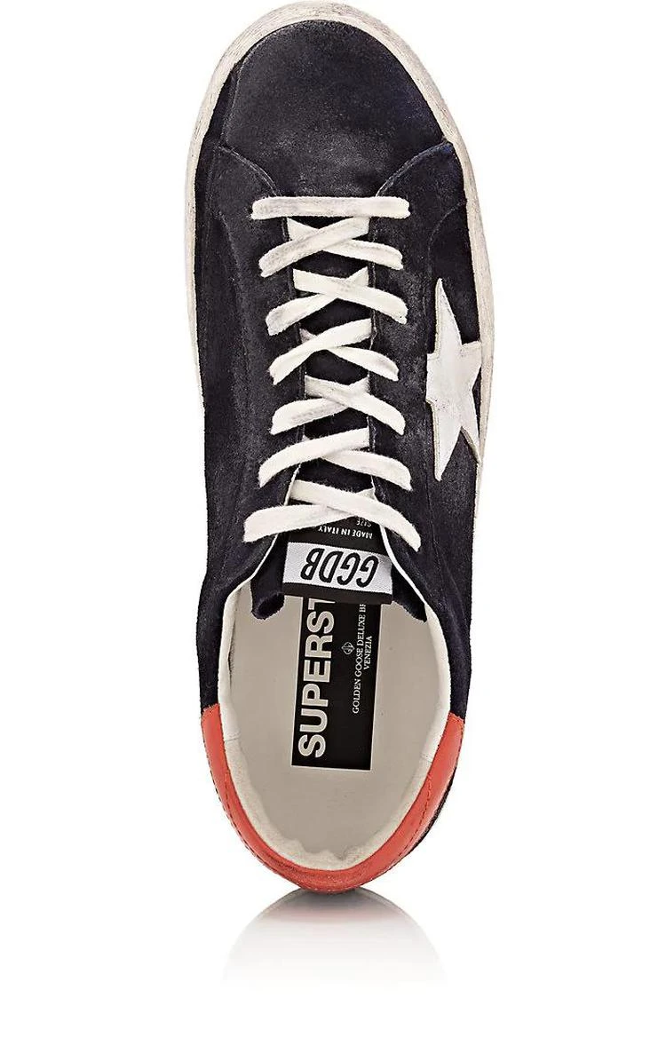 商品Golden Goose|Men's Superstar Suede Sneakers,价格¥2075,第4张图片详细描述