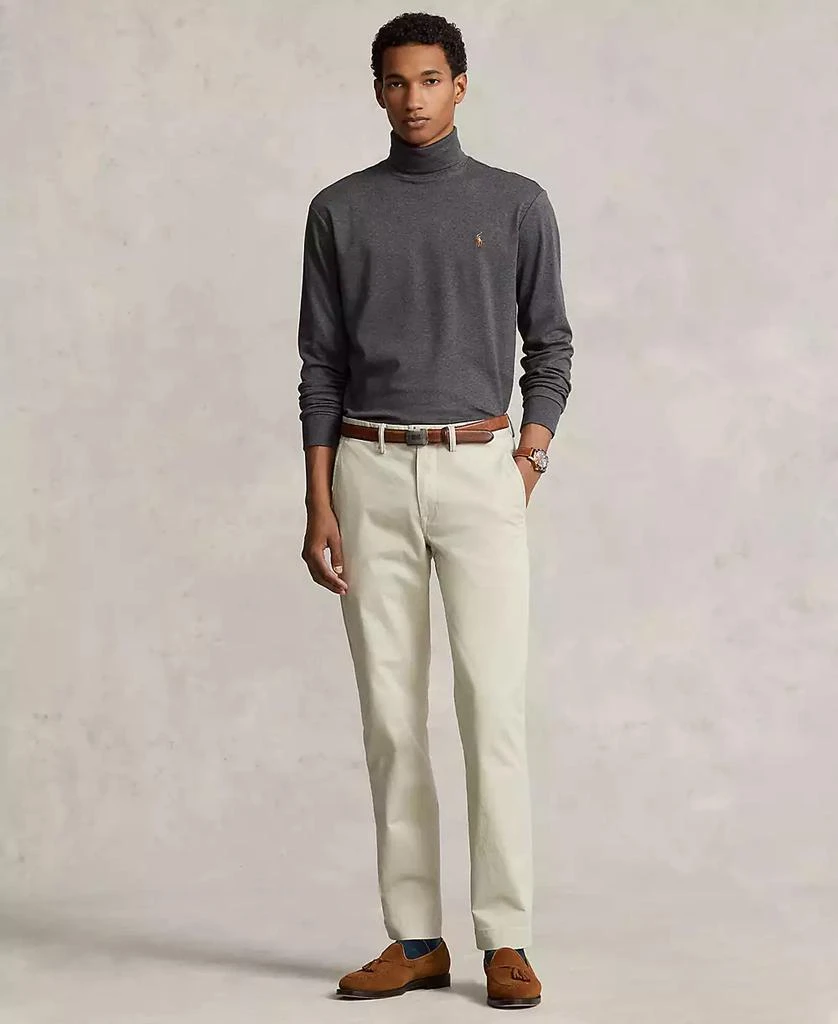 商品Ralph Lauren|Men's Soft Cotton Turtleneck,价格¥449,第4张图片详细描述