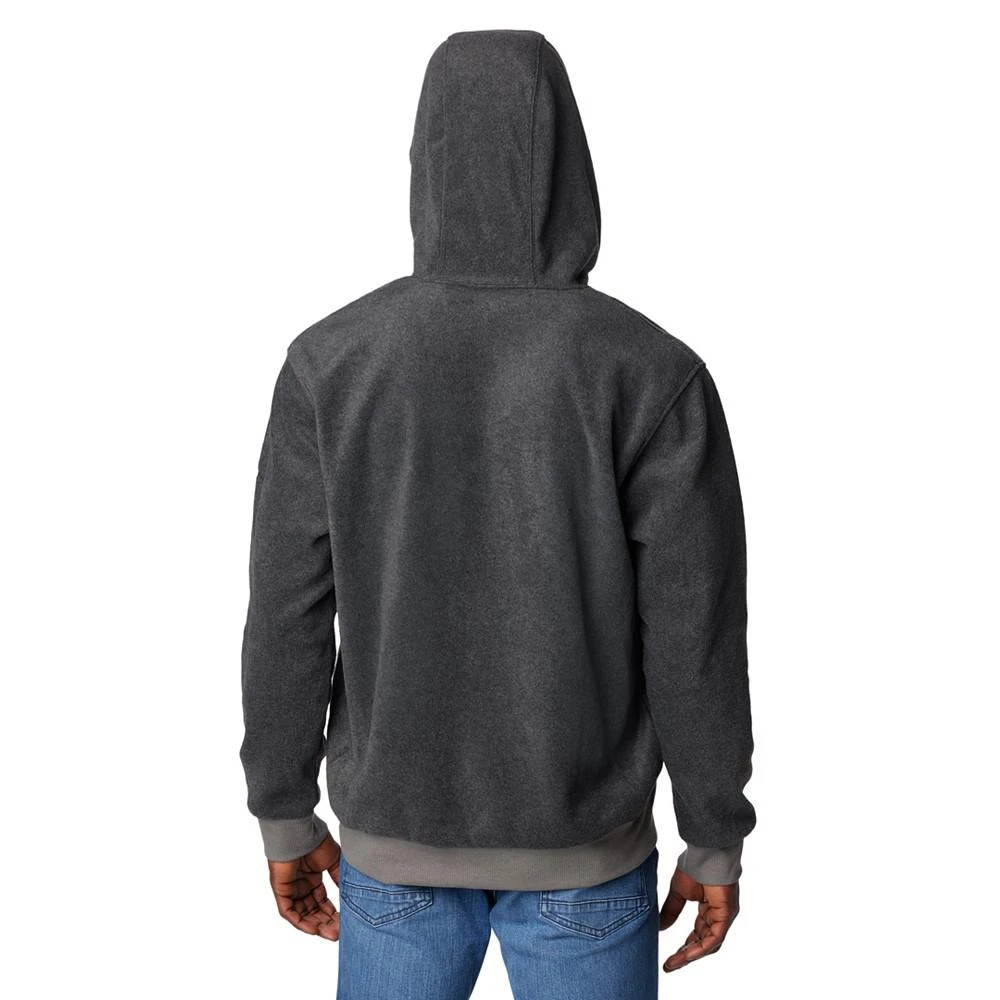 商品Columbia|Men's Steens Mountain Embossed Logo Fleece Hoodie,价格¥591,第2张图片详细描述