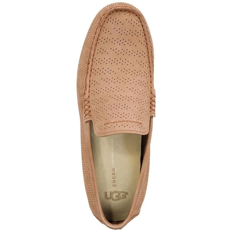 商品UGG|Men's Henrick Perforated Stripes Drivers,价格¥1038,第5张图片详细描述